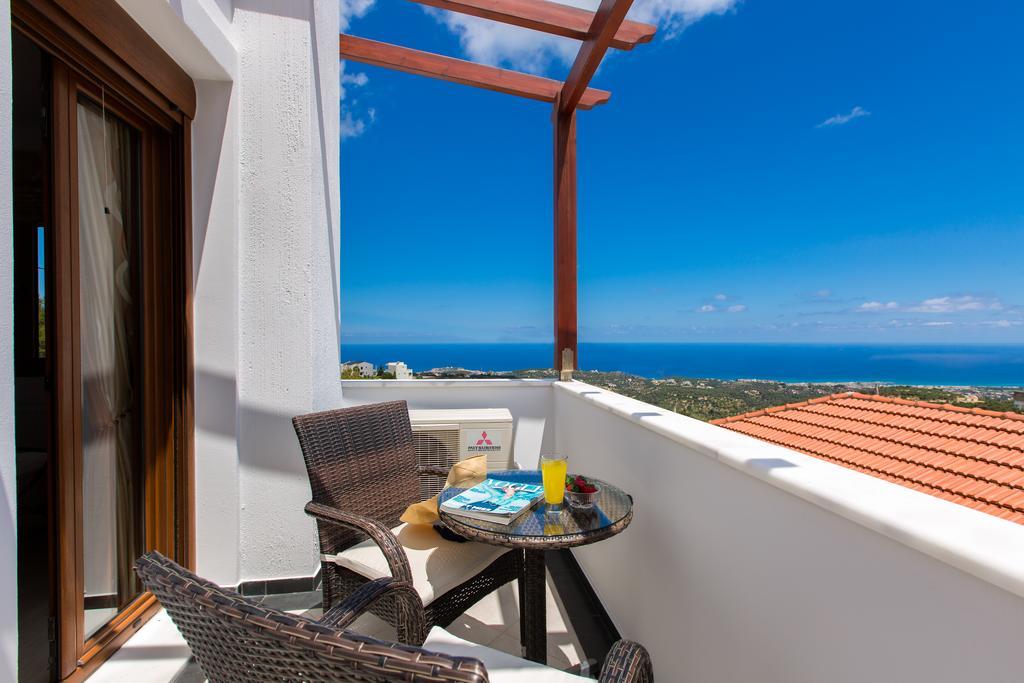 Azure Sea View Villa Rethymno Zimmer foto