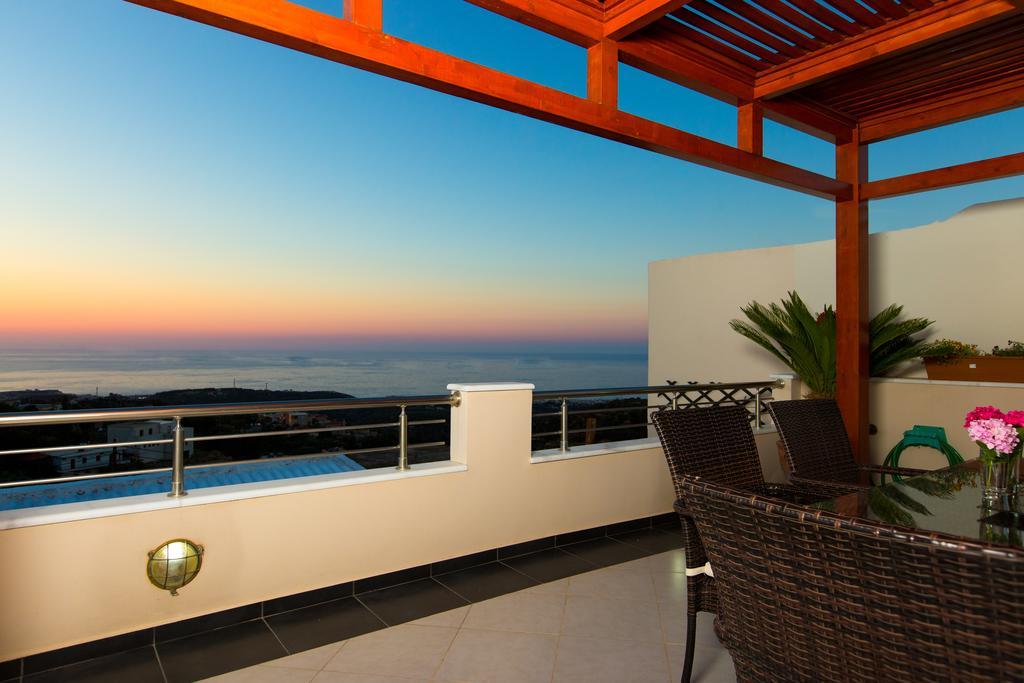 Azure Sea View Villa Rethymno Zimmer foto