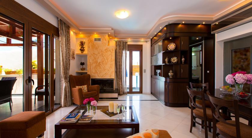 Azure Sea View Villa Rethymno Zimmer foto