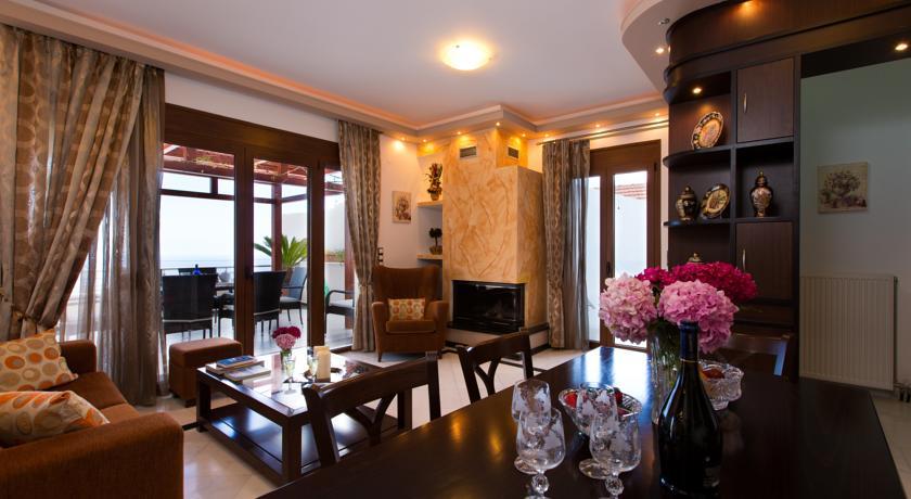 Azure Sea View Villa Rethymno Zimmer foto