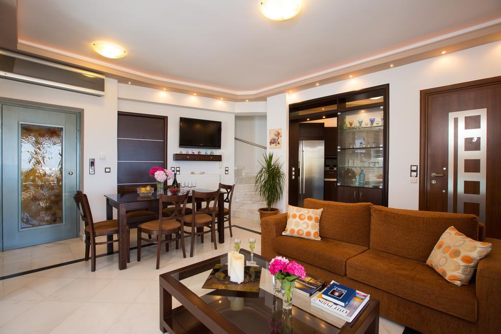 Azure Sea View Villa Rethymno Zimmer foto